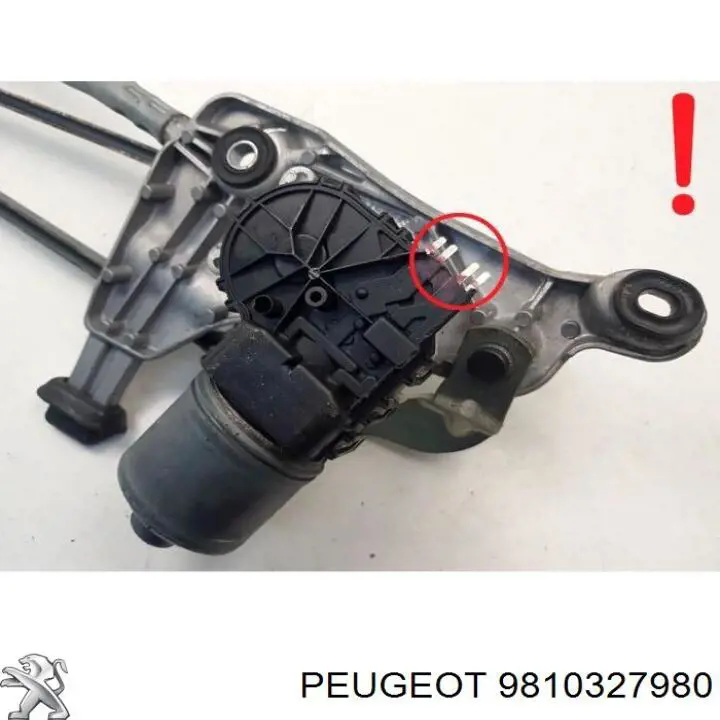 9810327980 Peugeot/Citroen Трапеция стеклоочистителя
