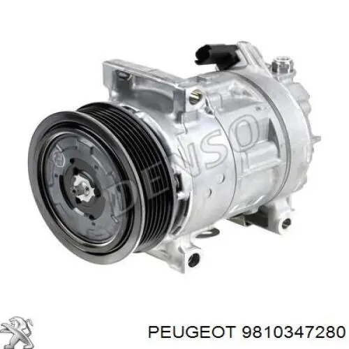 9810347280 Peugeot/Citroen compressor de aparelho de ar condicionado