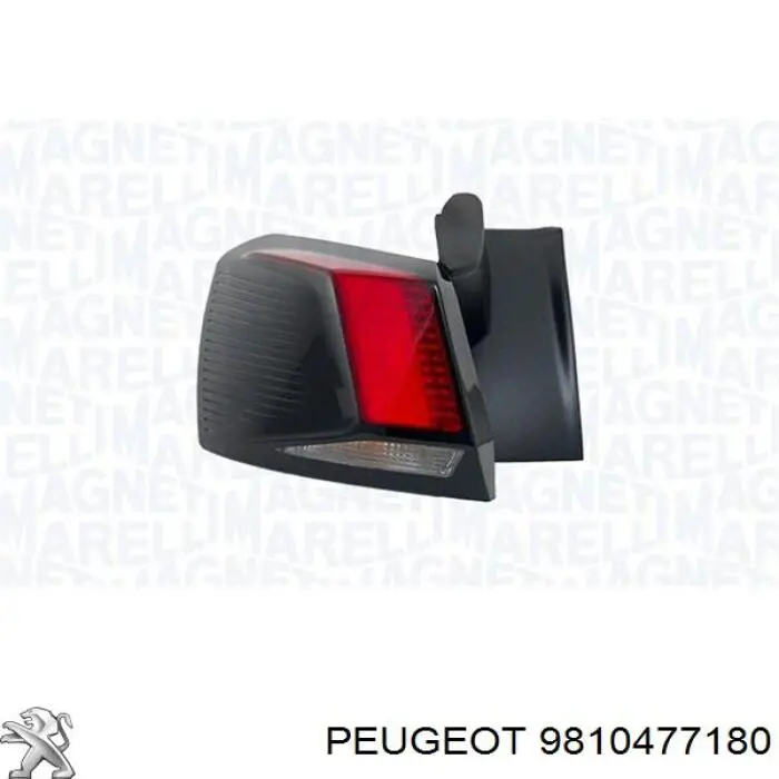 Фонарь задний левый внешний 9810477180 Peugeot/Citroen
