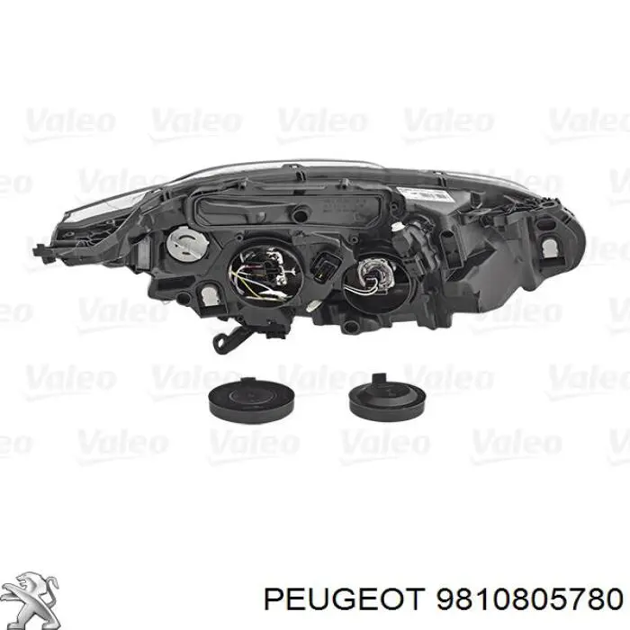 Левая фара 1685352680 Peugeot/Citroen