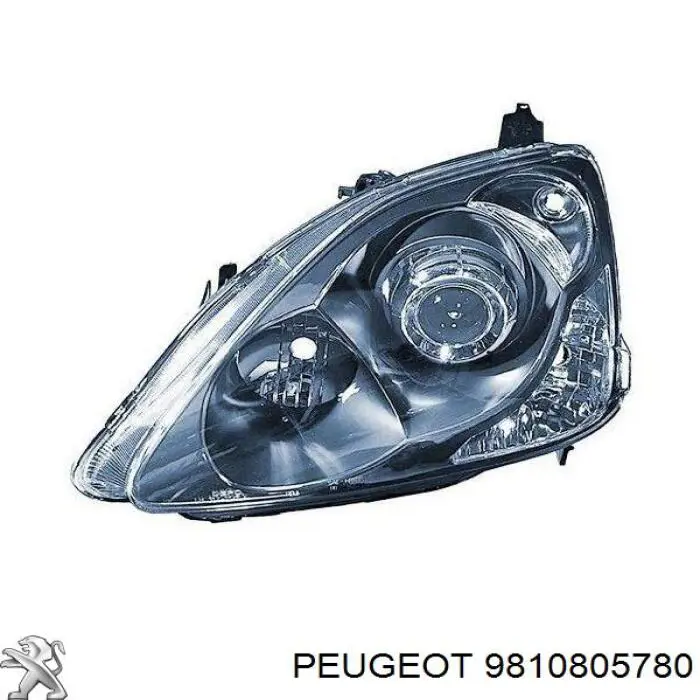 9810805780 Peugeot/Citroen luz esquerda