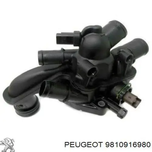 9810916980 Peugeot/Citroen Корпус термостата в сборе