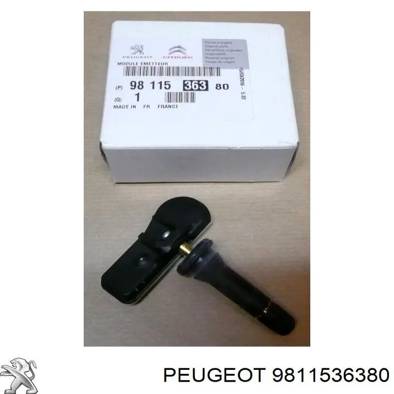 Sensor De Presion De Neumaticos 9811536380 Peugeot/Citroen