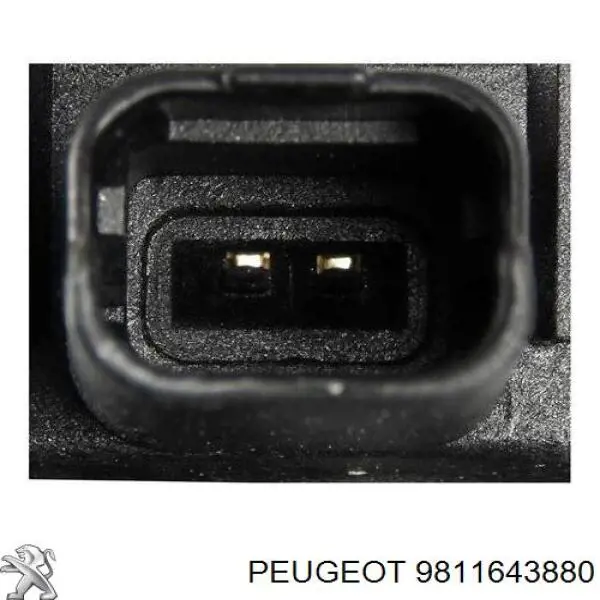 9811643880 Peugeot/Citroen клапан преобразователь давления наддува (соленоид)