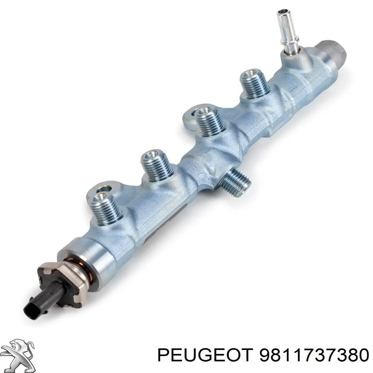 9811737380 Peugeot/Citroen Трубка топливная форсунки 1-го цилиндра