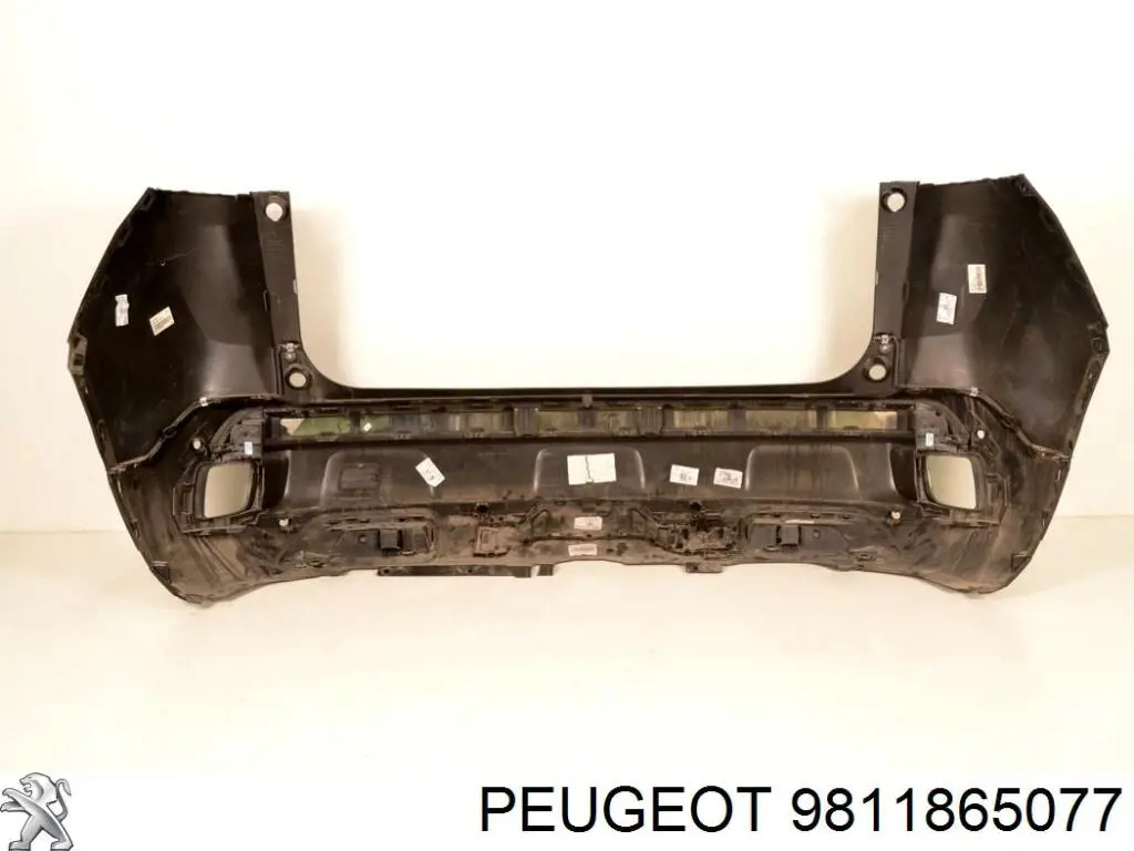 9811865077 PEUGEOT Parachoques trasero original y equivalente