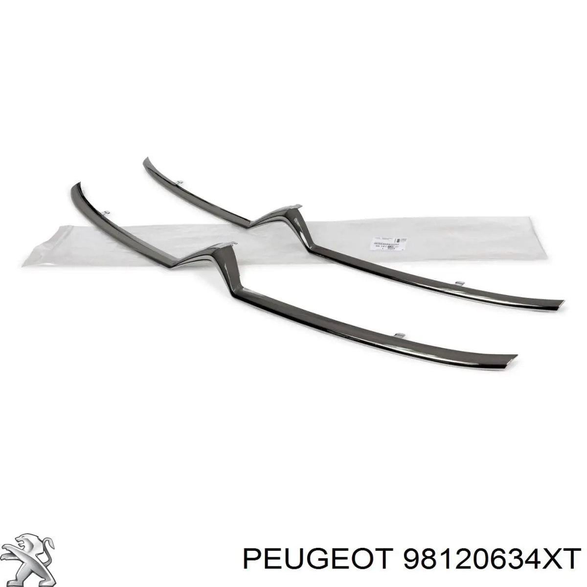 98120634XT Peugeot/Citroen Решетка радиатора
