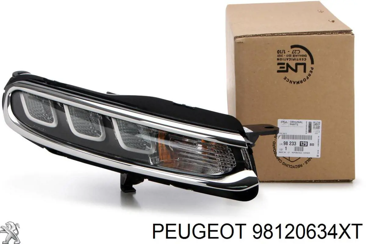 Купить 98120634XT Peugeot/Citroen Решетка радиатора