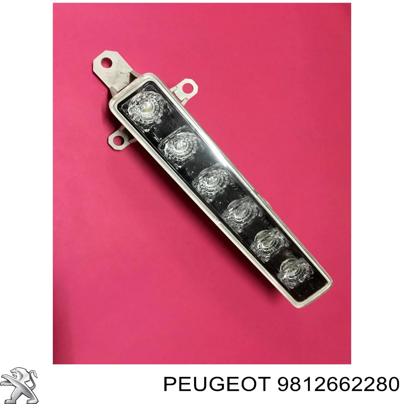 Фара дневного света Peugeot/Citroen 9812662280