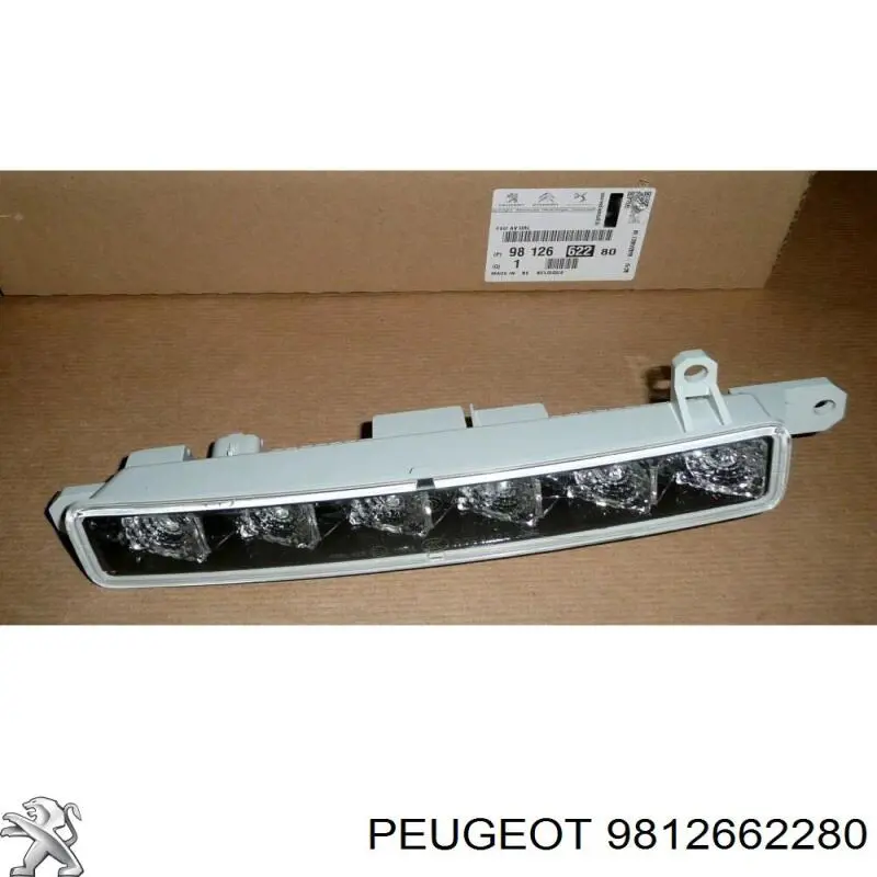 Фара дневного света 9812662280 Peugeot/Citroen