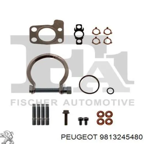 Турбина PEUGEOT 9813245480
