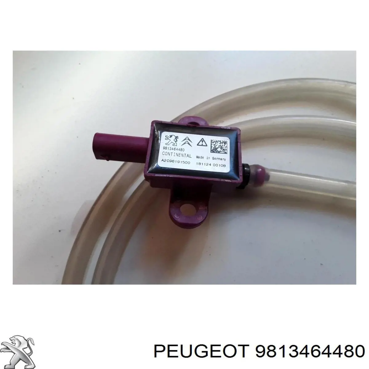 9839430780 Peugeot/Citroen Датчик SRS