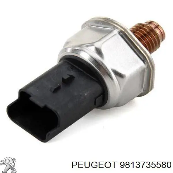 Regulador de presión de combustible, rampa de inyectores 9813735580 Peugeot/Citroen