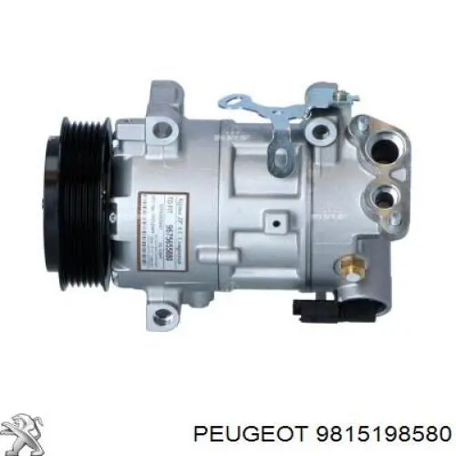 9815198580 Peugeot/Citroen compressor de aparelho de ar condicionado