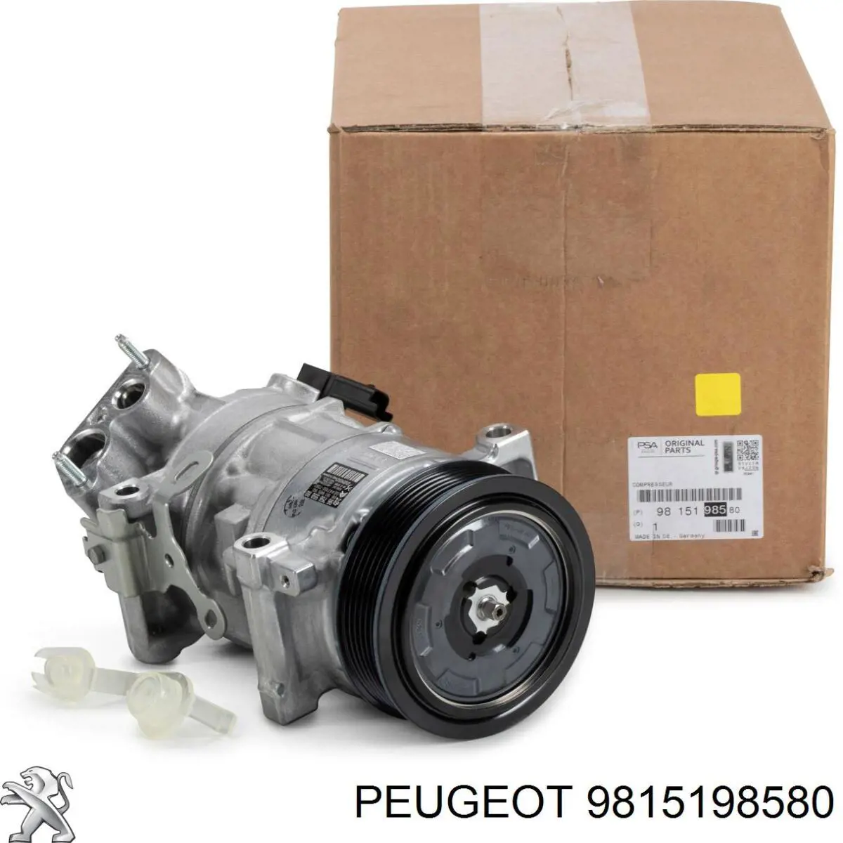 Compresor de aire acondicionado 9815198580 Peugeot/Citroen