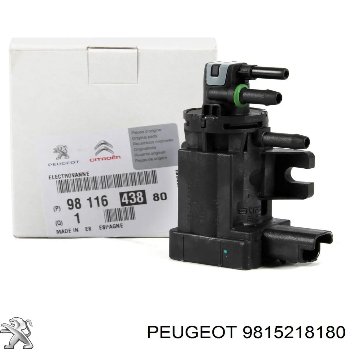 Válvula (atuador) de controlo de turbina Peugeot/Citroen 9815218180 preço, a partir de 224,51 USD