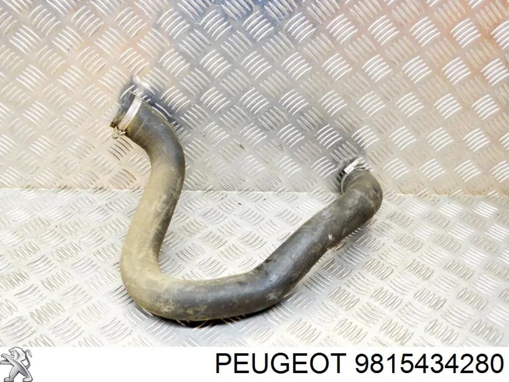 Tubo flexible de aire de sobrealimentación superior 9815434280 Peugeot/Citroen
