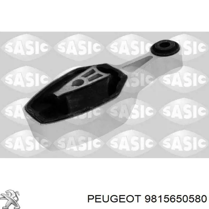 9815650580 Peugeot/Citroen coxim (suporte traseiro de motor)
