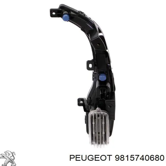 9815740680 Peugeot/Citroen Фара дневного света, правая
