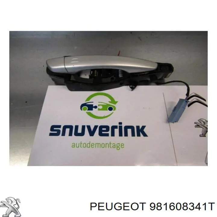 1614555780 Peugeot/Citroen ручка двери передней наружная правая