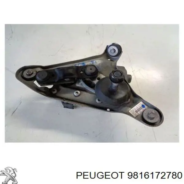 9816172780 Peugeot/Citroen мотор стеклоочистителя лобового стекла левый