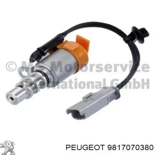 9817070380 Peugeot/Citroen válvula de regulação de pressão de óleo