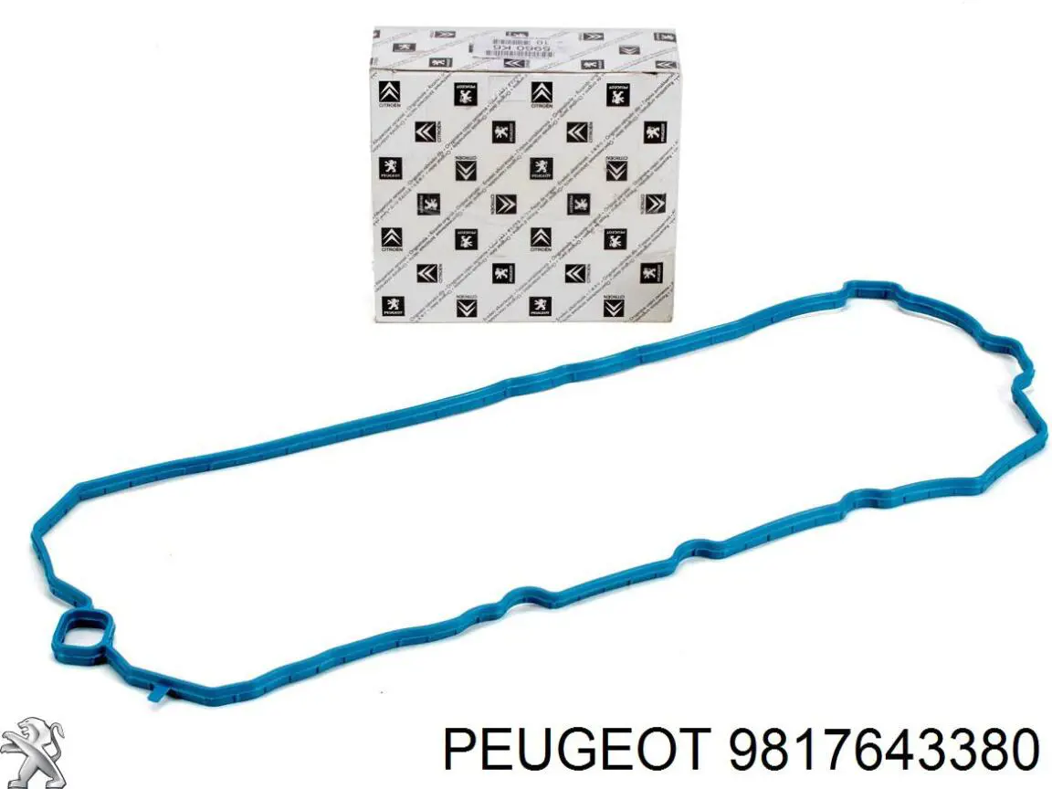 9817643380 Peugeot/Citroen прокладка клапанной крышки