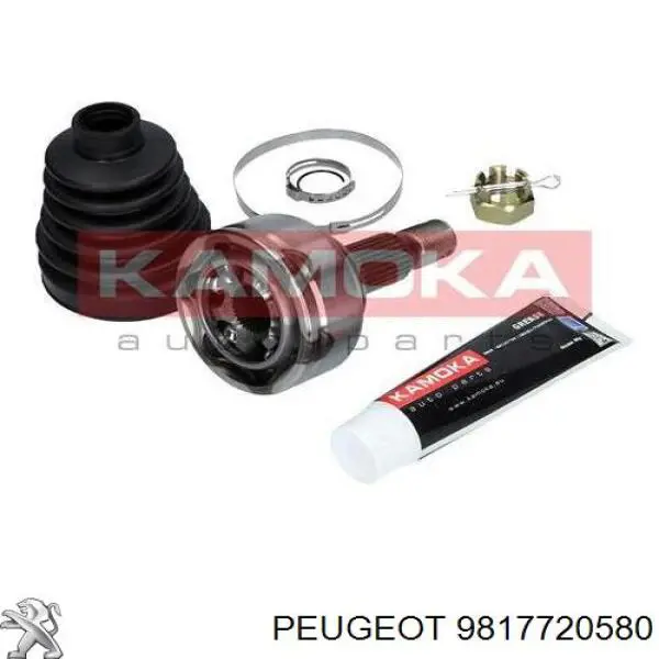 9821573080 Peugeot/Citroen Полуось передняя левая