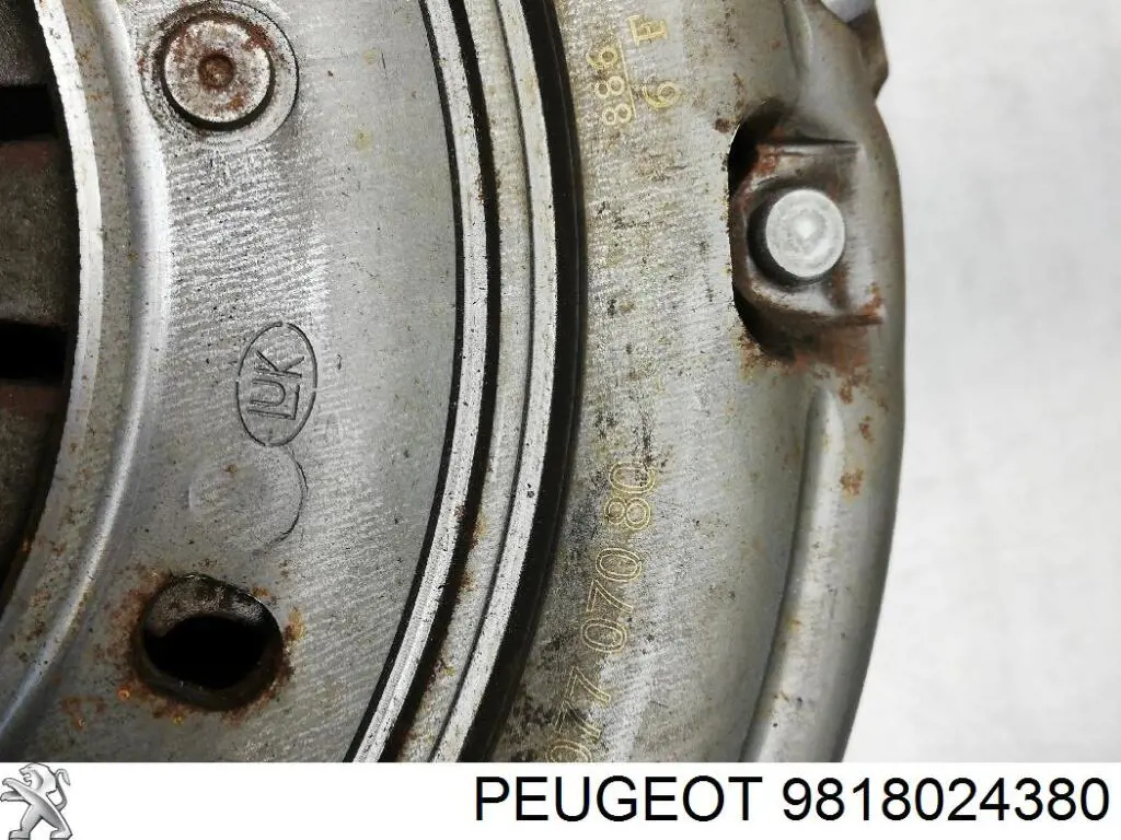 9818024380 Peugeot/Citroen маховик