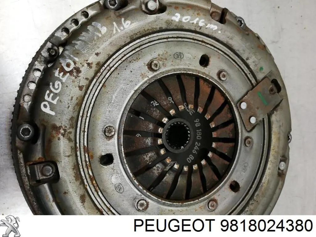 Volante motor 9818024380 Peugeot/Citroen