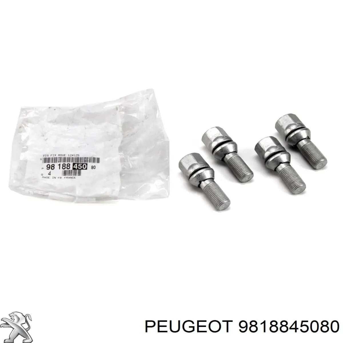 9818845080 Peugeot/Citroen колесный болт