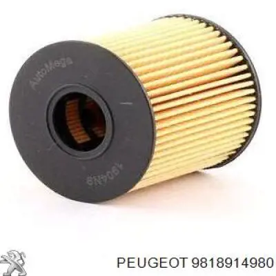 9818914980 Peugeot/Citroen Filtro de óleo