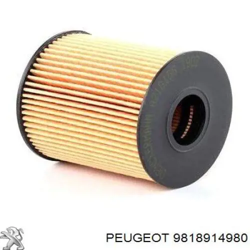Filtro de óleo Peugeot/Citroen 9818914980 preço, a partir de 7,90 USD