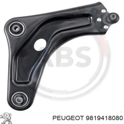 9819418080 Peugeot/Citroen рычаг передней подвески нижний правый