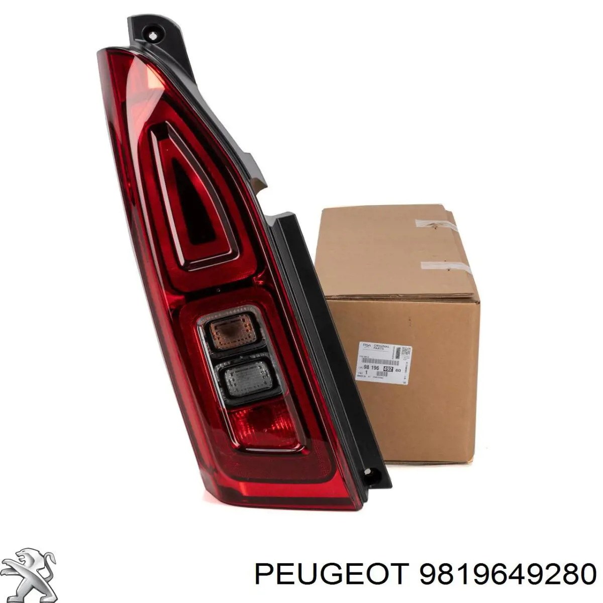 Lanterna traseira esquerda para Peugeot RIFTER (K9)