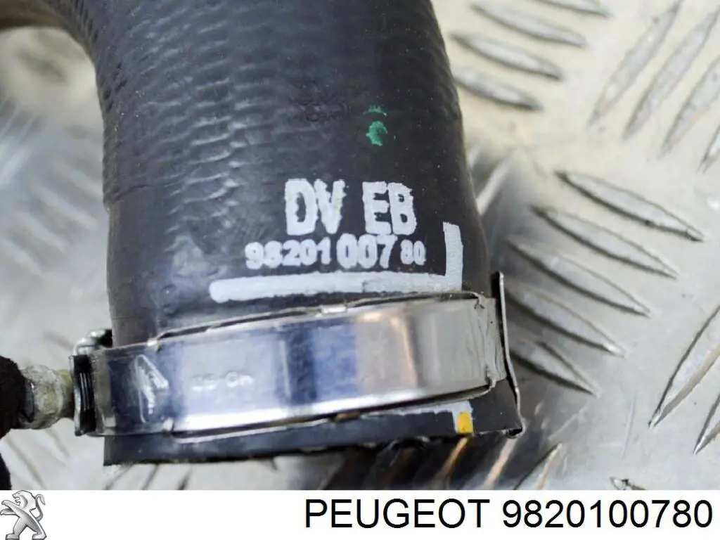 Купить 9820100780 Peugeot/Citroen Патрубок интеркулера