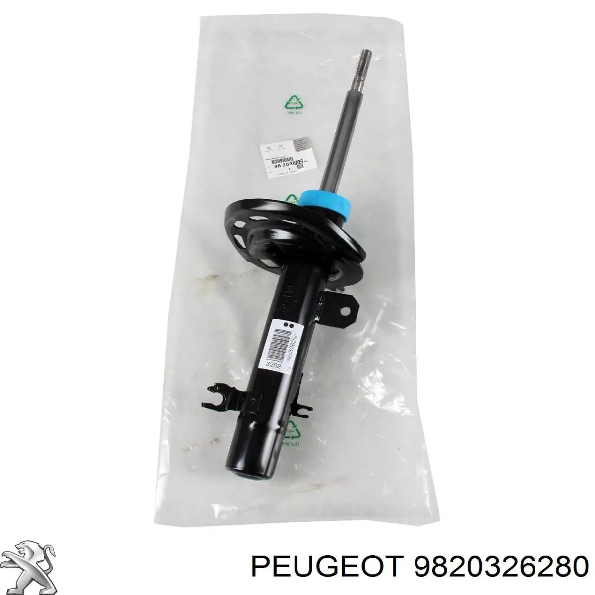 9820326280 Peugeot/Citroen amortecedor dianteiro direito