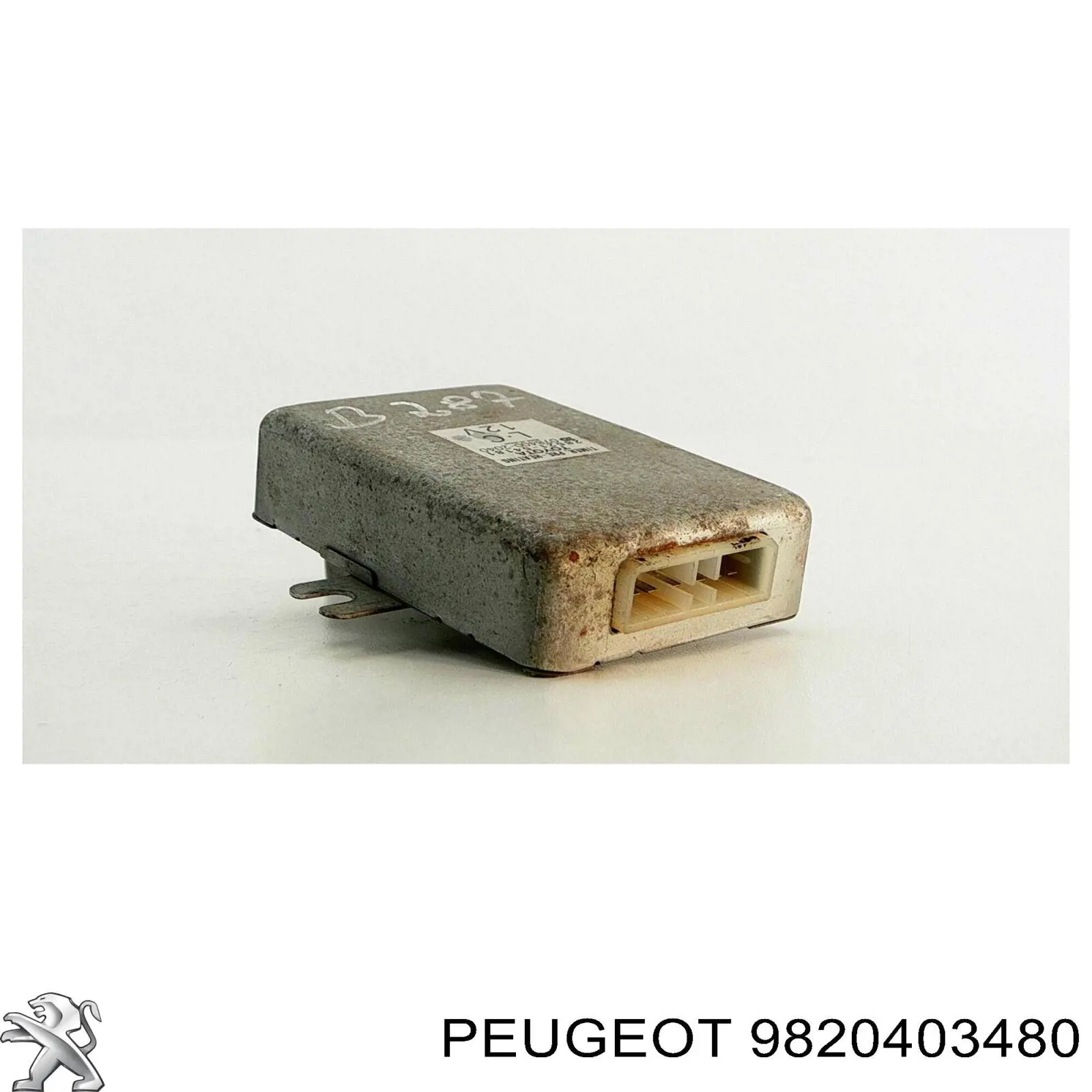 Inyector de combustible 9820403480 Peugeot/Citroen