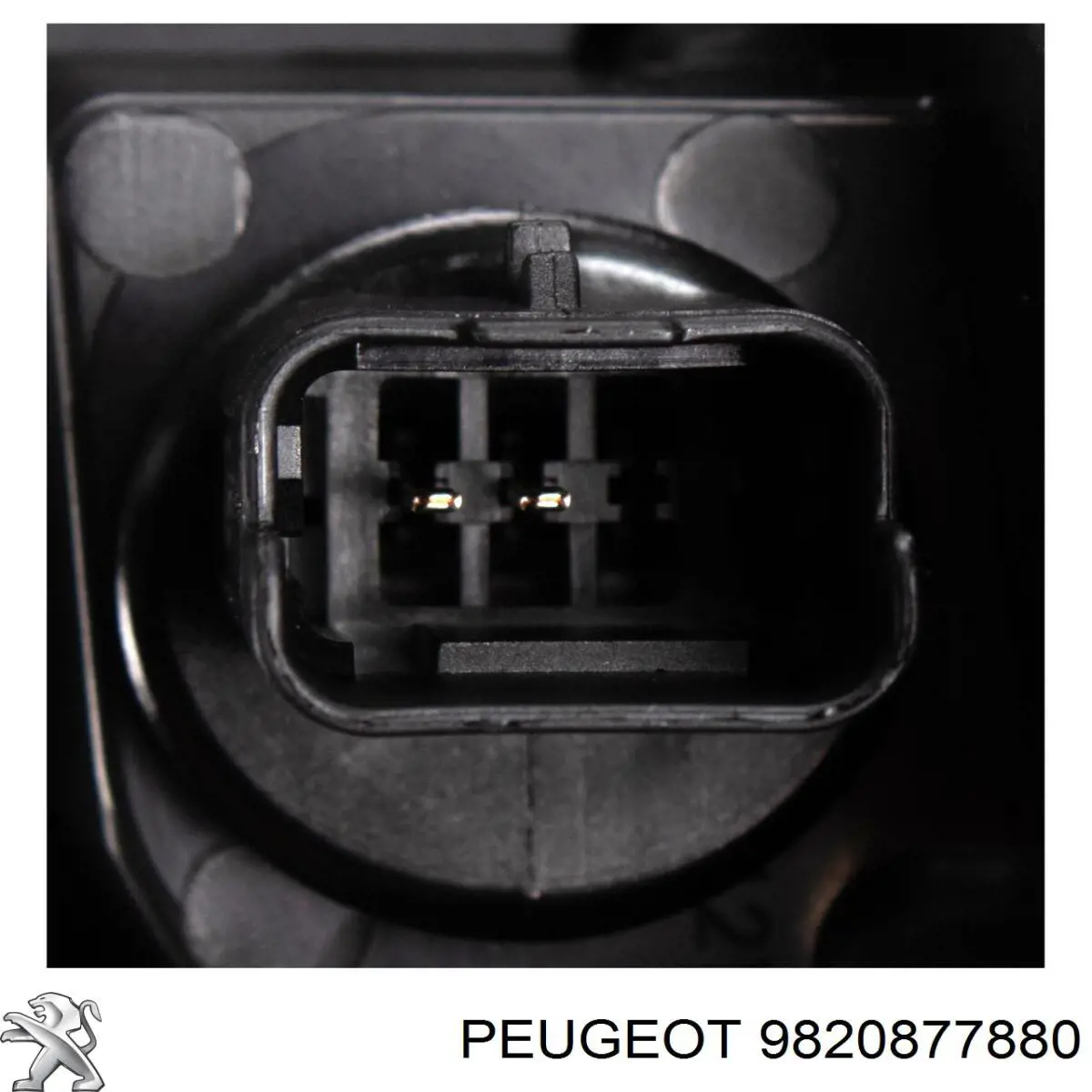 Фара противотуманная правая 9820877880 Peugeot/Citroen