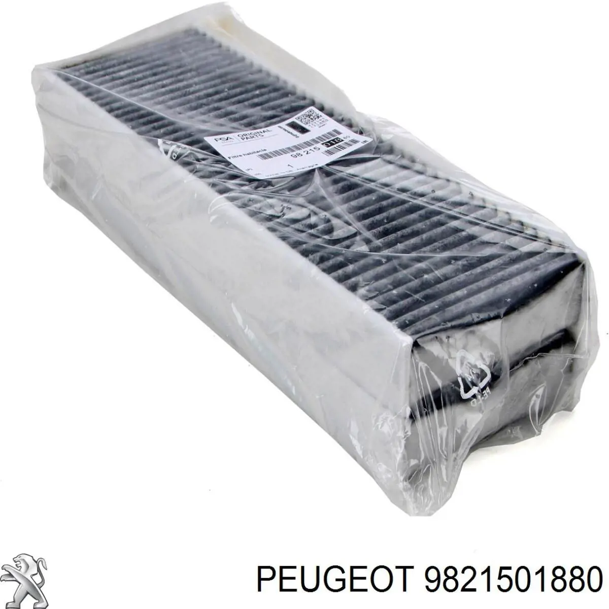 Фильтр салона 9821501880 Peugeot/Citroen