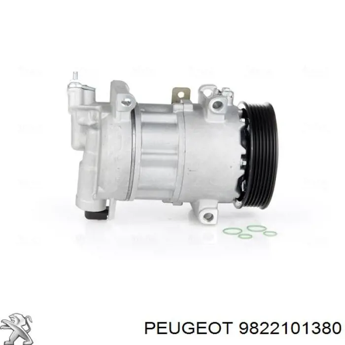 Compresor de aire acondicionado 9822101380 Peugeot/Citroen