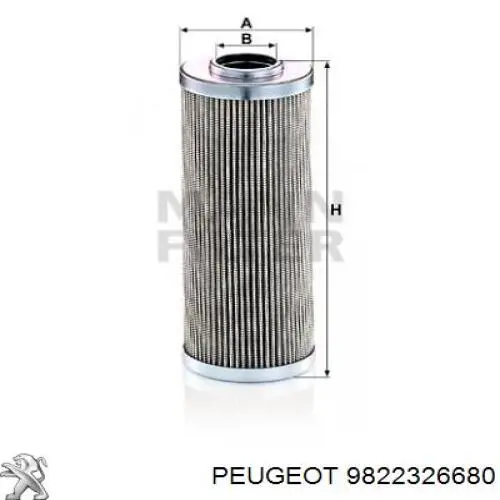 9822326680 Peugeot/Citroen 
