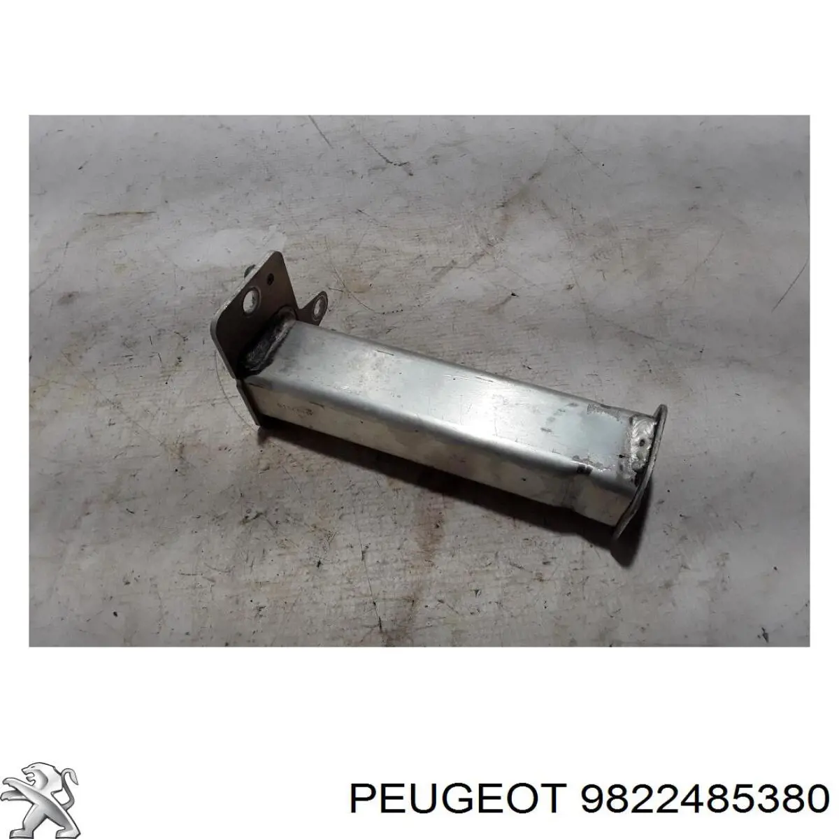 9822485380 Peugeot/Citroen Левое крепление переднего бампера