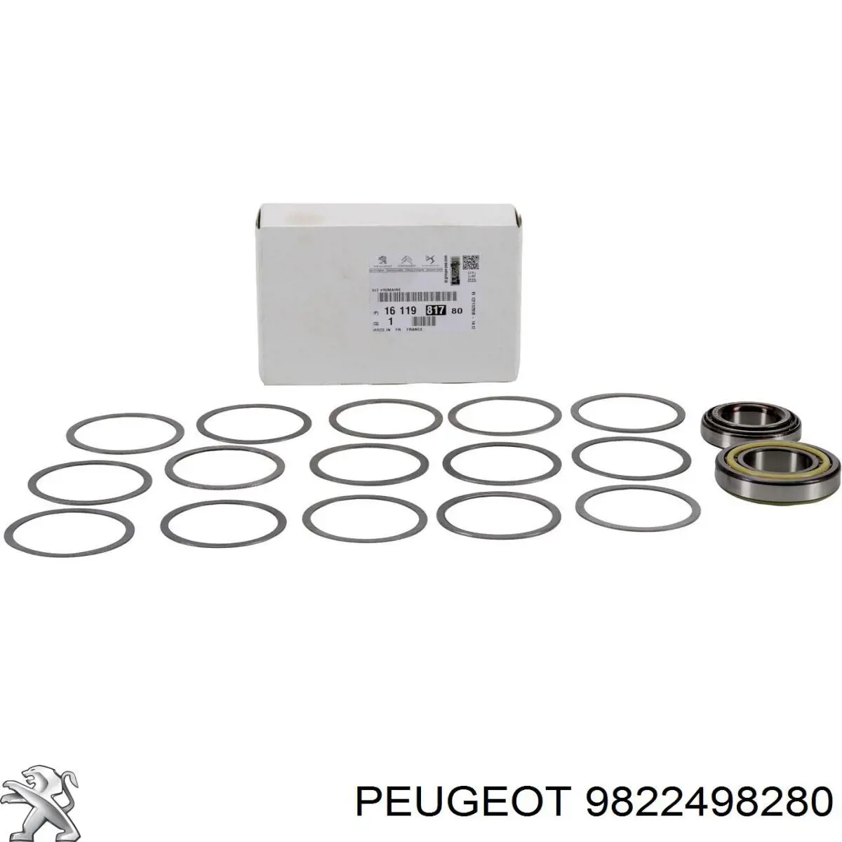 Купить 9822498280 Peugeot/Citroen Сальник полуоси переднего моста левой