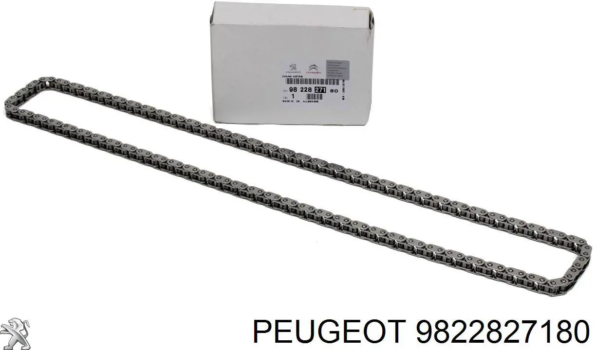 Kit de cadenas de distribución 9822827180 Peugeot/Citroen