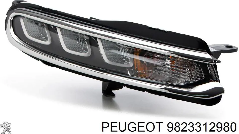 Купить 9823312980 Peugeot/Citroen Фара дневного света правая