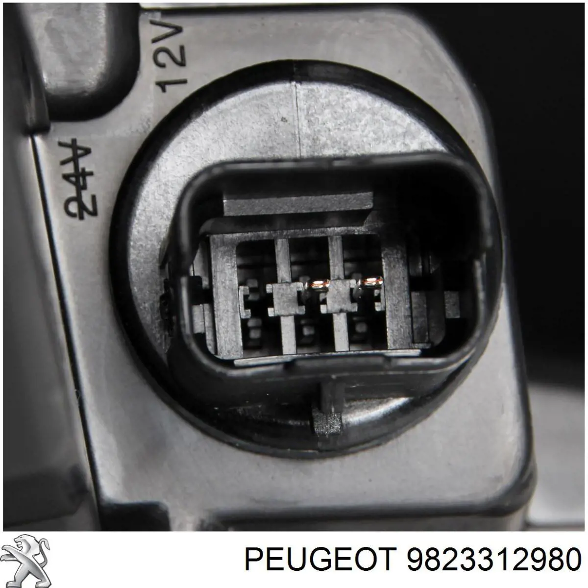 Фара дневного света правая Peugeot/Citroen 9823312980 цена, от 155.19 USD