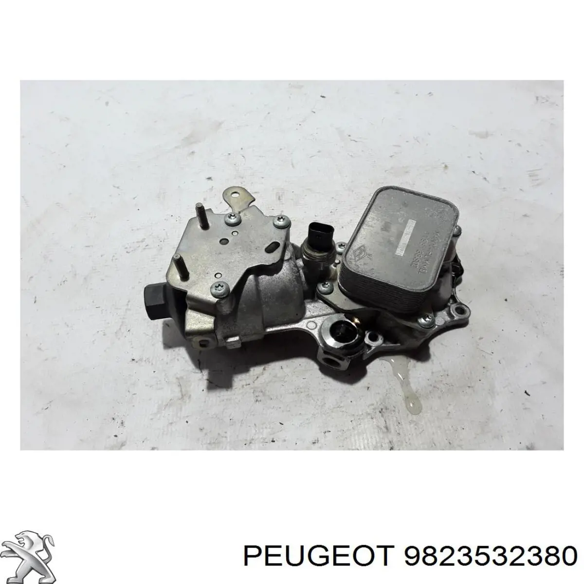 9823532380 Peugeot/Citroen корпус масляного фильтра