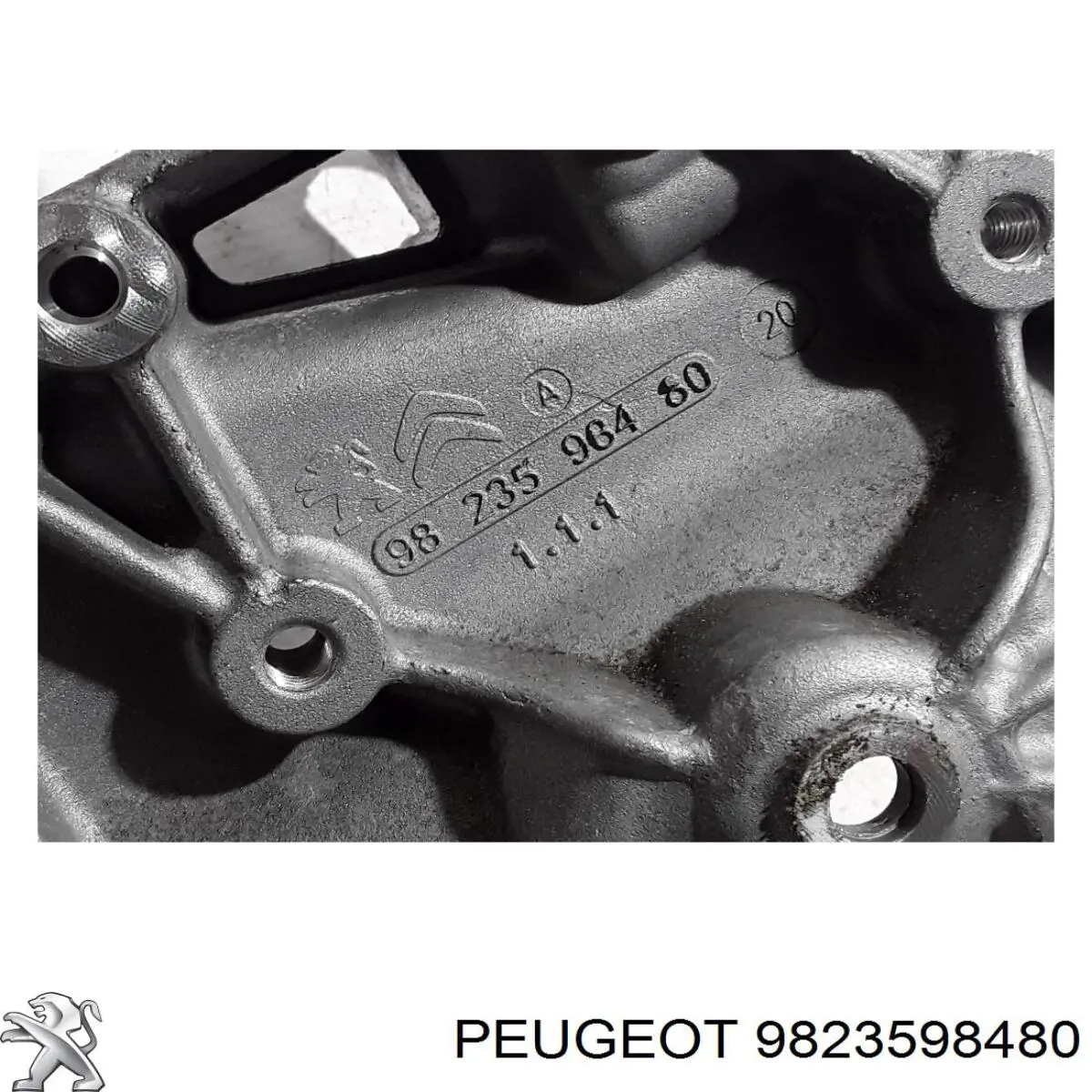 Кронштейн компрессора кондиционера Peugeot/Citroen 9823598480 цена, от 98.76 USD