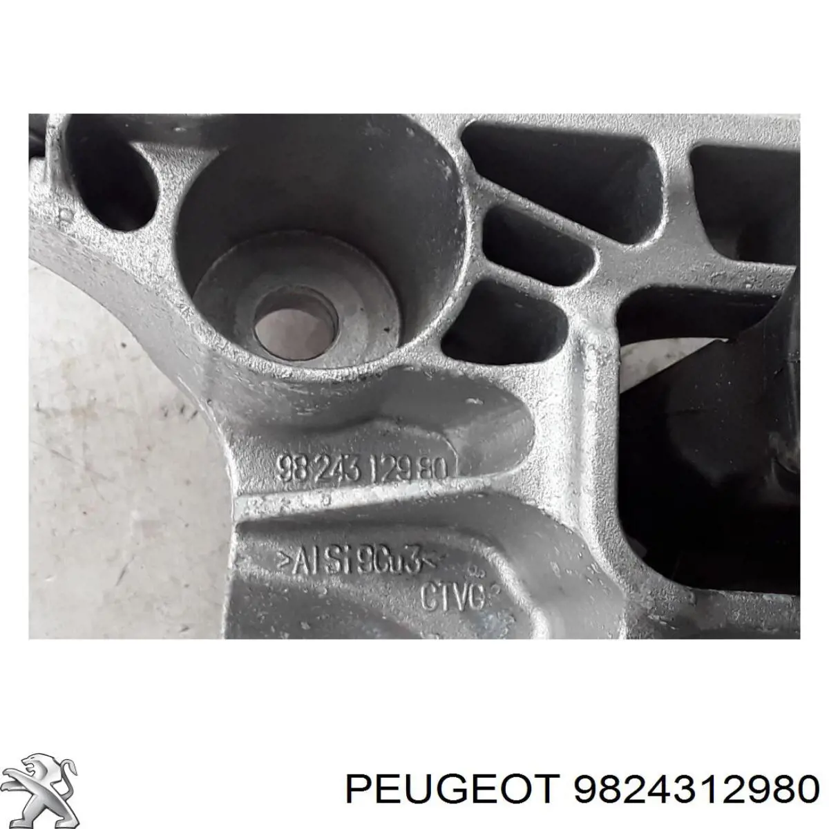 Левая подушка двигателя 9824312980 Peugeot/Citroen